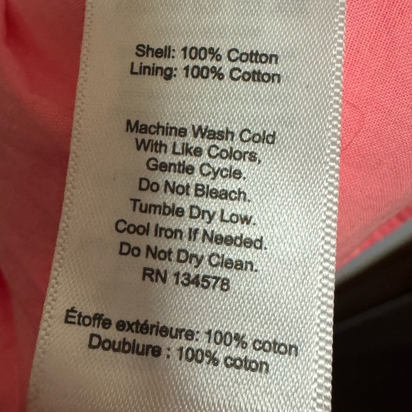 Vineyard Vines coral sleeveless dresss women's Small - Picture 6 of 6